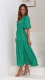 Women Casual Trendy Summer V Neck Dress