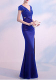 Women Formal Party Fishtail Evening Dress