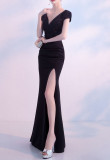 Women Formal Party Fishtail Evening Dress