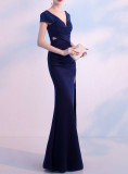 Women Formal Party Fishtail Evening Dress