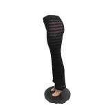 Sexy See Through Nightclub Women’s Tight Fitting Pants