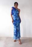 Summer Slim Sleeveless Floral Sexy Dress