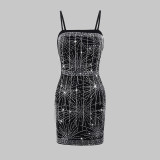 Beaded Strap Dress Sexy Summer Outfit for Women
