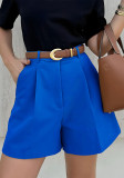 Women Casual Solid Shorts