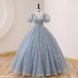 Women elegant tutu evening dress