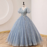 Women elegant tutu evening dress