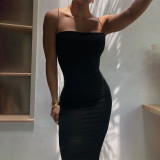 Women sexy strap Maxi Dress
