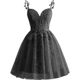 Women suspender sexy Formal Party evening dress