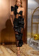 Women Spring Summer Sexy Mesh Maxi Dress