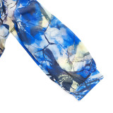 Plus Size Print Women's Fashion Dress