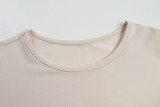 Summer Fashion Chic Solid Color Patchwork Sleeveless Mid-Waist Dress