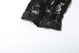 Winter Women Sexy V-Neck Long Sleeve Top & Slim Trousers Set