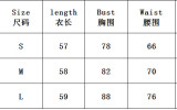 Summer Crop Printed Irregular European Tank Top with Heart Design