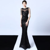 Sleeveless Fishtail Wedding Dress Bridal Evening Gown