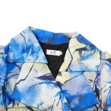 Plus Size Print Women's Fashion Dress