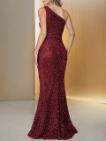 Luxury Long Dress Sexy Elegant Sequin Evening Dress for Formal Party & Cocktail Events