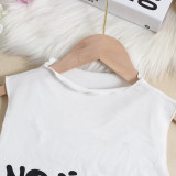 Summer Crop Printed Irregular European Tank Top with Heart Design