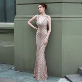 Sequin Fishtail Long Dress Formal Party Evening Dress