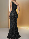 Luxury Long Dress Sexy Elegant Sequin Evening Dress for Formal Party & Cocktail Events