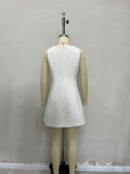 Women's Elegant Sleeveless Slim Waist Bodycon Dress