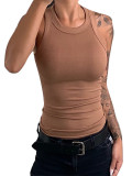 Women Style Solid Tank Top