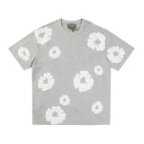 Women Spring Summer Short Sleeve Top and Shorts Two-Piece Set