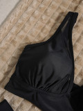Women Bikini Mesh Drawstring Sexy Two Pieces Swimwear