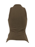 Women Style Solid Tank Top