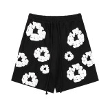 Women Spring Summer Short Sleeve Top and Shorts Two-Piece Set