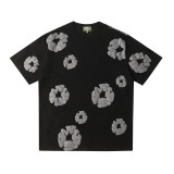 Women Spring Summer Short Sleeve Top and Shorts Two-Piece Set