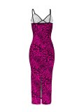 Women Summer Casual Leopard Dress