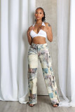 Women Street Casual Printed Pant