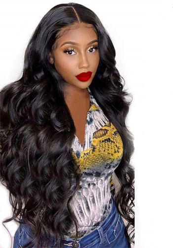 Women lace wig long curly hair big wave curly hair wigs