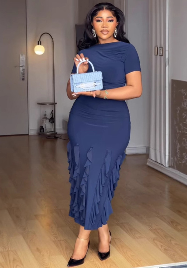 Women sexy elegant lace Maxi Dress