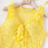 Women lace See-Through Dress