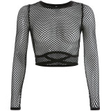 Holidays Mesh Patchwork Cross Lace-Up Cut-Out Cover-Up & See-Through Shorts Crop Top