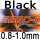 black 0.8-1.0mm