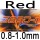 red 0.8-1.0mm