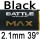 black 2.1mm H39