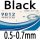 Black 0.5-0.7mm
