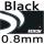 black 0.8mm