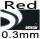 red 0.3mm