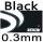 black 0.3mm