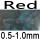 red 0.5-1.0mm