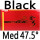 Black MED H47.5