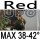 red MAX 38-42°