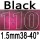 Black 1.5mm H38-40