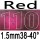 Red 1.5mm H38-40