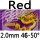 red 2.0mm 46-50°