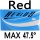 red MAX 47.5°